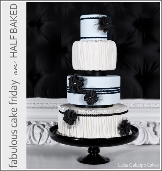 Black & White Lace by Luisa Galuppo Cakes