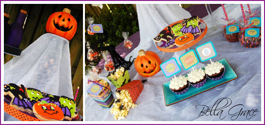Halloween Table Scape