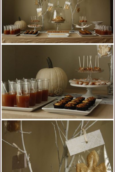 Real Party: Autumn Dessert Table