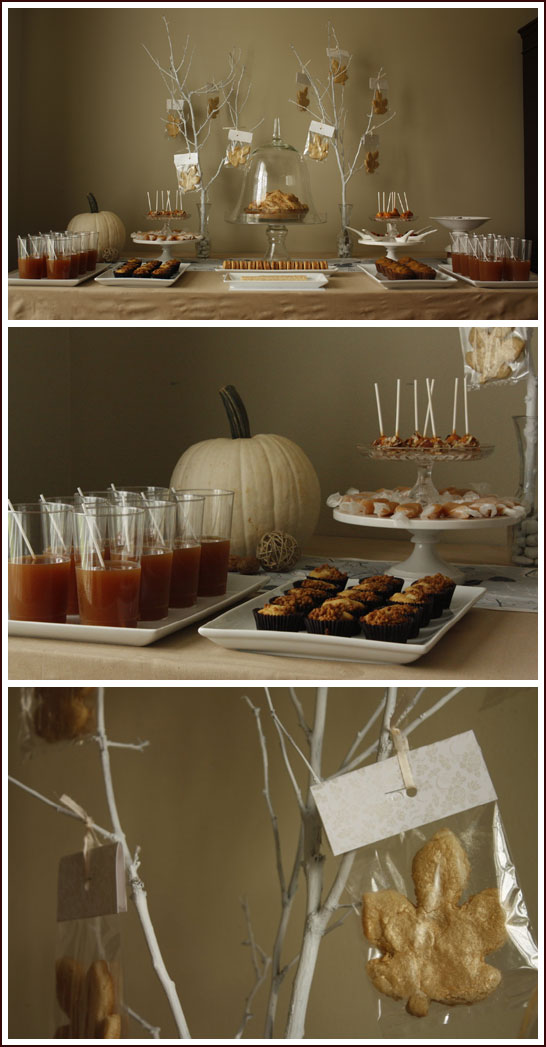 Autumn Dessert Table