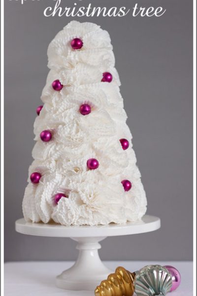 Fab Find: Cupcake Liner Christmas Tree