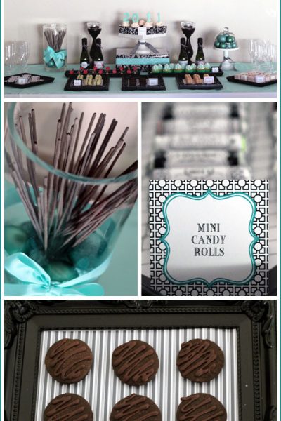 Real Party: Black & Teal Bash