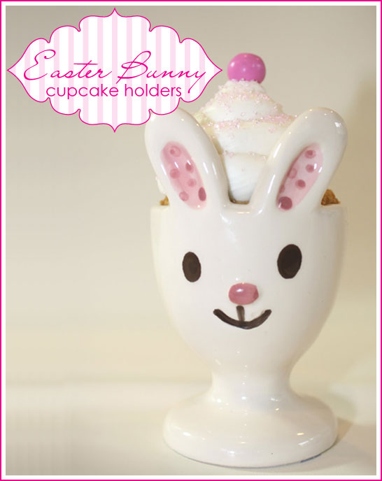 Easter Bunny Cupcake Holders