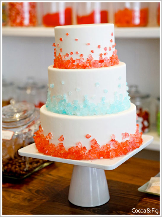 Rock Candy Cake by Cocoa & Fig