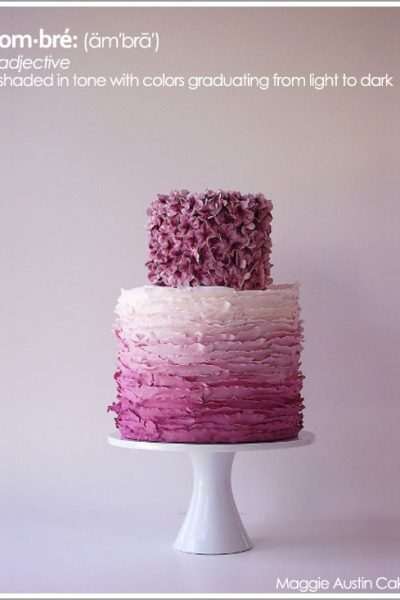 Ombre Cakes