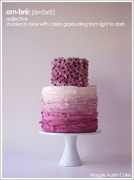 Ombre Cake by Maggie Austin