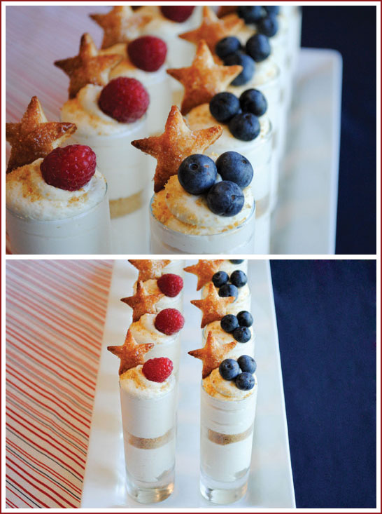 Patriotic Puff Pastry Stars for the 4th of July