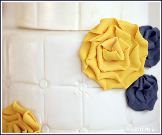 Tufted Fabric Cake by Erica O'Brien