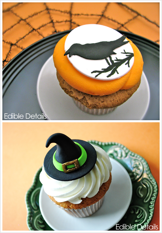 Halloween Cupcake Toppers by Edible Details