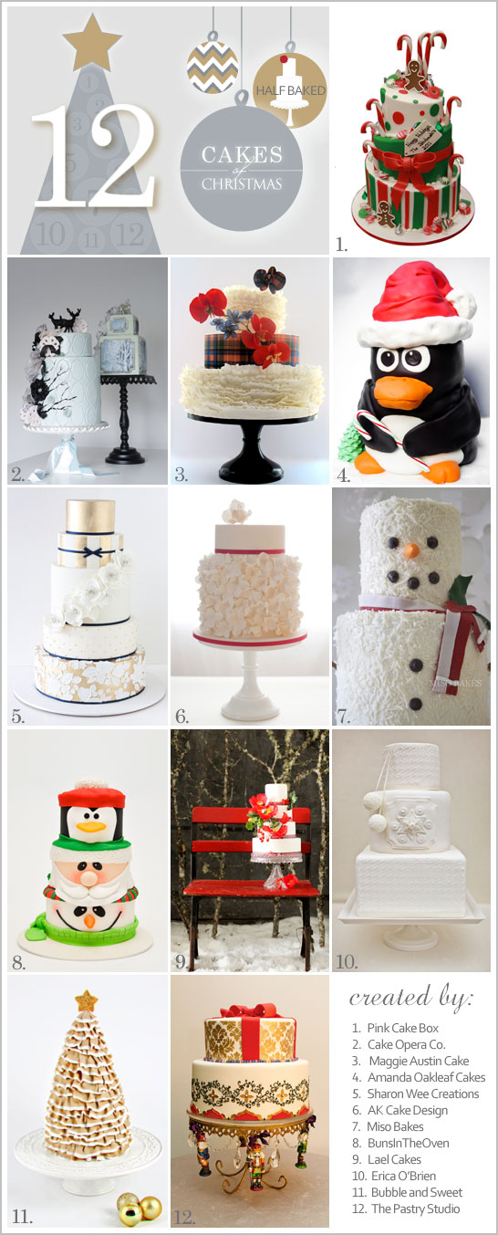 The 12 Cakes of Christmas