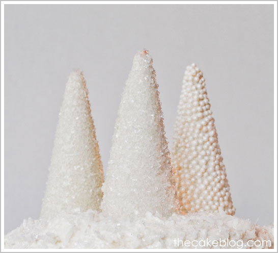 Ice Cream Cone - Sparkling Christmas Trees 