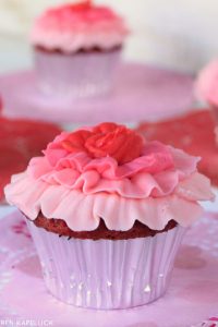 Ombre Ruffle Cupcakes | by Lauren Kapeluck for TheCakeBlog.com