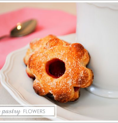 DIY: Strawberry Pastry Flowers for Mother’s Day