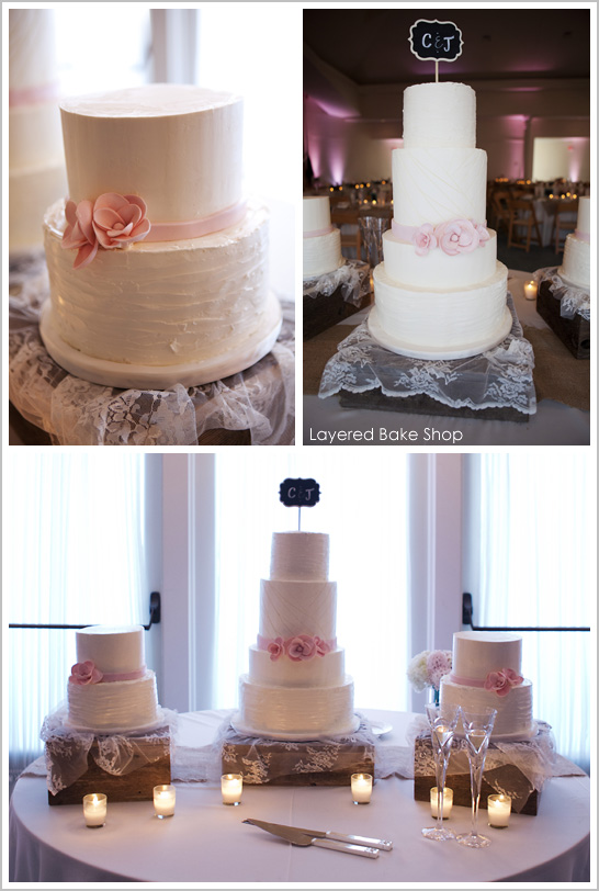 Silk & Tulle Cake by Layered Bake Shop  |  TheCakeBlog.com