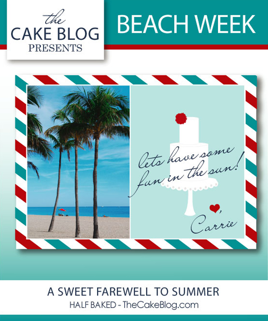 Beach Week :  Beach Inspired Cakes on TheCakeBlog.com