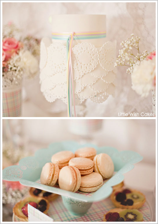 First Communion Cake by Little Wish Cakes  |  TheCakeBlog.com