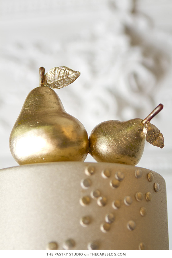Golden Pear Cake | by The Pastry Studio for TheCakeBlog.com
