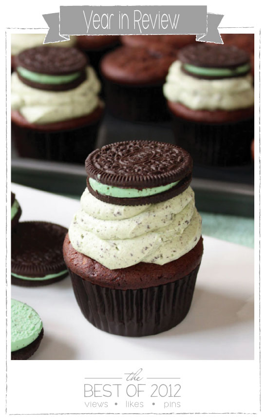 Chocolate Mint Oreo Cupcake Recipe  |  TheCakeBlog.com