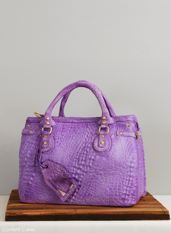 Designer Handbag CAKE by Confetti Cakes  |  TheCakeBlog.com