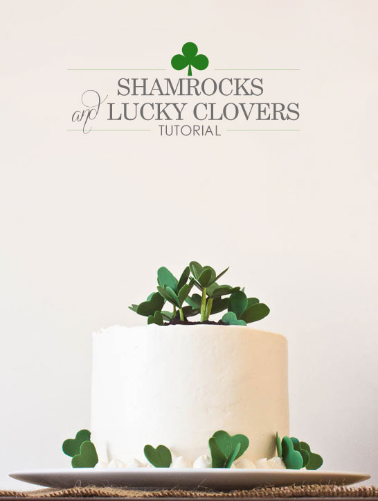 Shamrock Cake Tutorial by Miso Bakes  |  TheCakeBlog.com