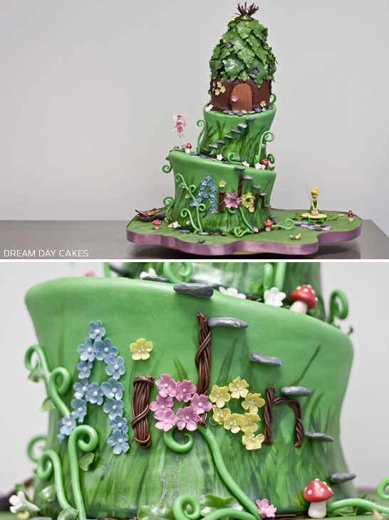 Fairy Princess Birthday Cake | by Dream Day Cakes | TheCakeBlog.com