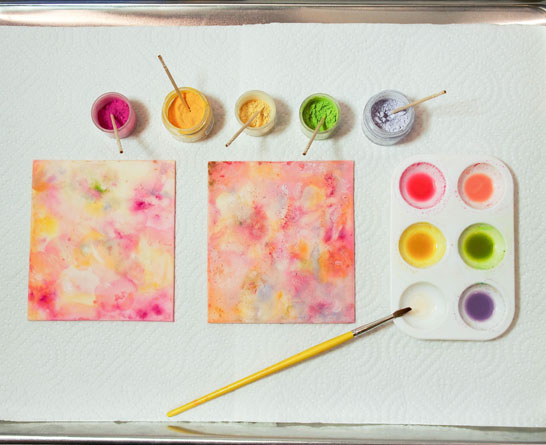 How to paint a Watercolor Cake | by Allison Kelleher for TheCakeBlog.com