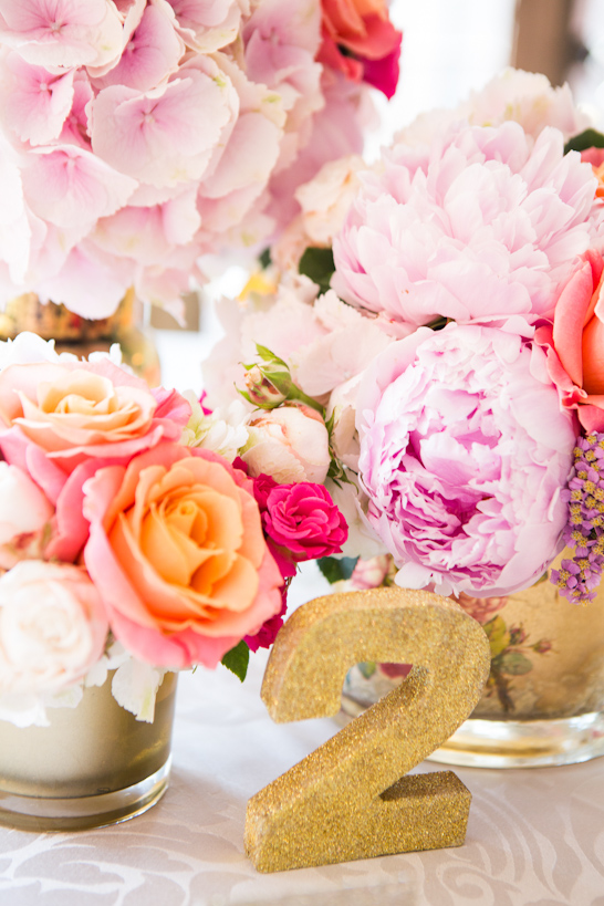 Pink & Gold Wedding Inspiration  |   TheCakeBlog.com