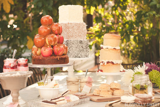 Urban Gardner Dessert Display | by Blissfully Sweet | TheCakeBlog.com