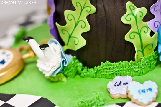 Wonderland Cake | by Dream Day Cakes | TheCakeBlog.com