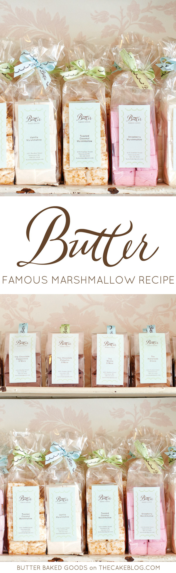 Butter's Famous Marshmallow Recipe | from Butter Baked Goods by Rosie Daykin | TheCakeBlog.com