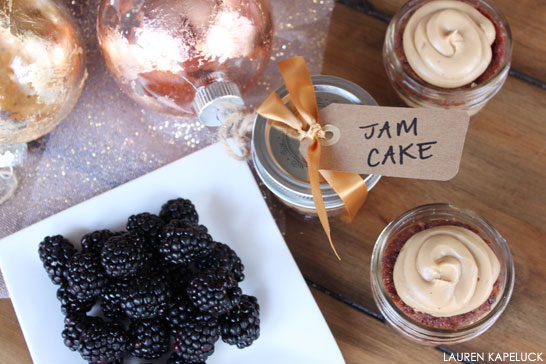 Blackberry Jam Cupcakes | by Lauren Kapeluck