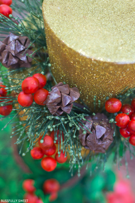 Christmas Tree Inspired Cake | The 10th Cake of Christmas | by Blissfully Sweet | #12CakesOfChristmas
