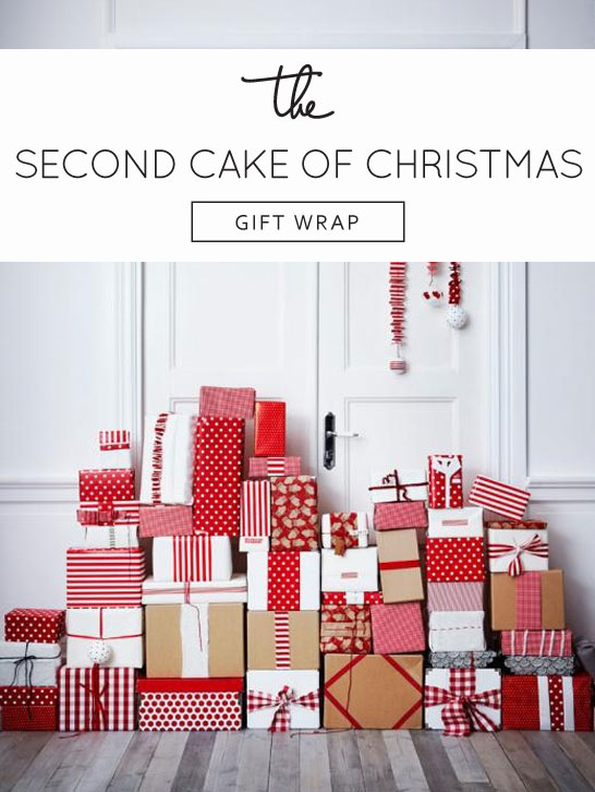 Inspired by Gift Wrap  |  The 2nd Cake of Christmas by Hey there, Cupcake!  #12CakesOfChristmas