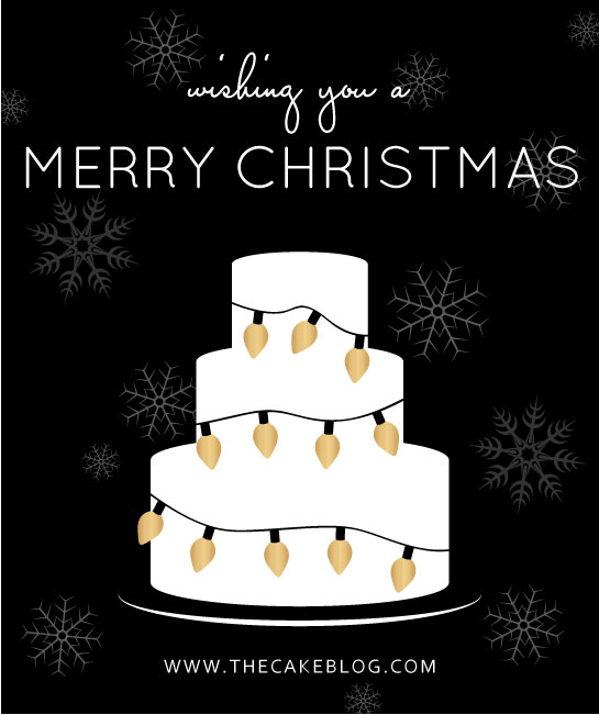 Merry Christmas from The Cake Blog