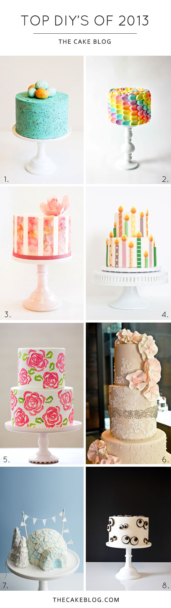 Top DIY Cake Tutorials of 2013 | TheCakeBlog.com