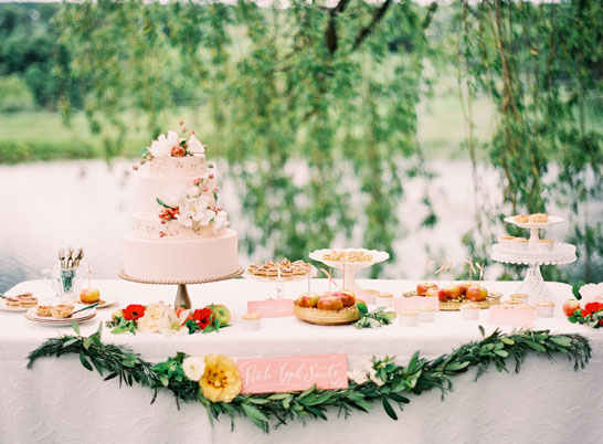 Apple Dessert Table | by Lael Cakes