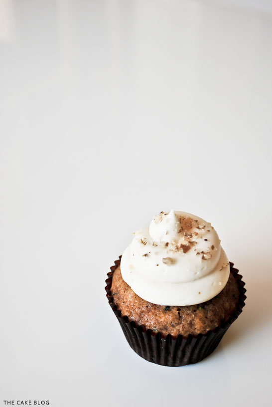 Zucchini Nut Cupcakes | by Carrie Sellman for The Cake Blog