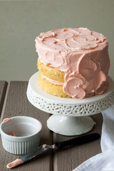 Rose Buttercream Cake