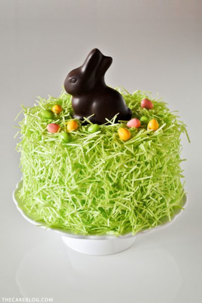 Chocolate Easter Bunny Cake