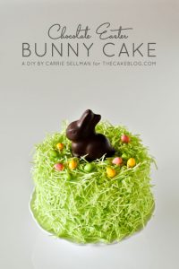 Chocolate Easter Bunny Cake | The Cake Blog