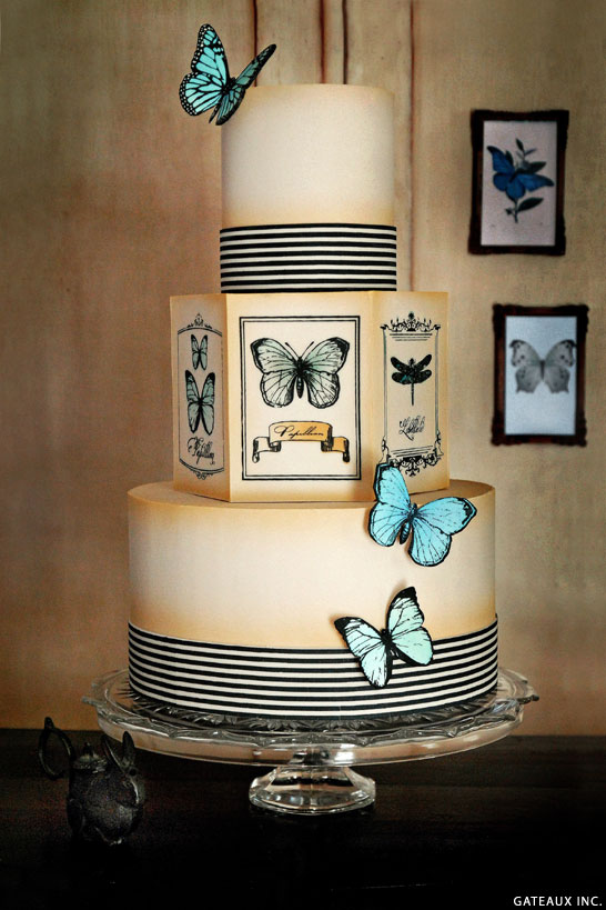 Vintage Butterfly Cake | by Gateaux Inc.