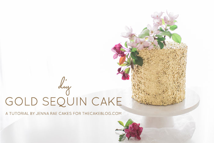 How to Apply Edible Gold/Silver Leaf to a Cake - Cake Cabinet Blog