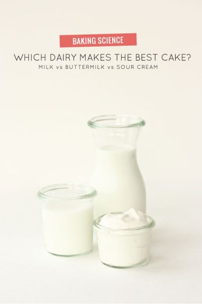 Which Dairy Makes the Best Cake?