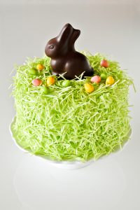 DIY Chocolate Easter Bunny Cake | Carrie Sellman for TheCakeBlog.com