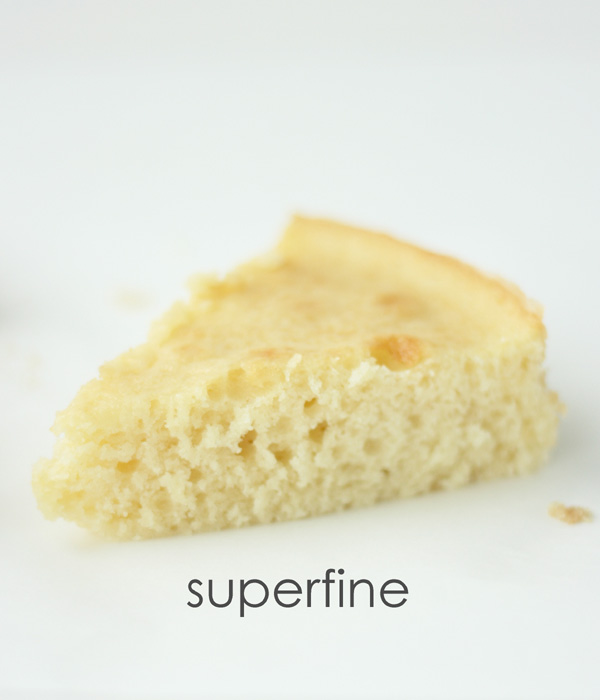 Oh Sugar, Sugar  |  Side-By-Side Comparison of 5 Sweeteners  |  a Baking Science article by Summer Stone for TheCakeBlog.com