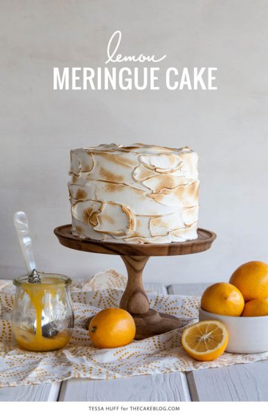 Lemon Meringue Cake | The Cake Blog