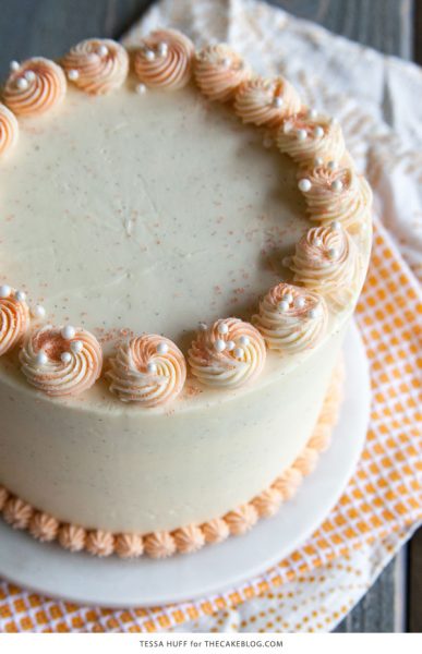 Orange Creamsicle Cake | The Cake Blog