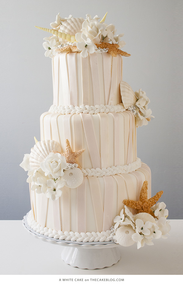 10 Sea-Loving Nautical Cakes  | including this design by A White Cake| on TheCakeBlog.com