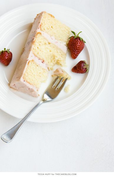 Strawberry Thyme Cake | The Cake Blog