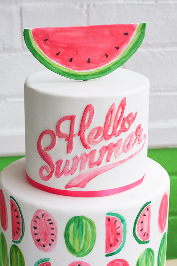 Watermelon Jell-O Cupcakes - Bitz & Giggles